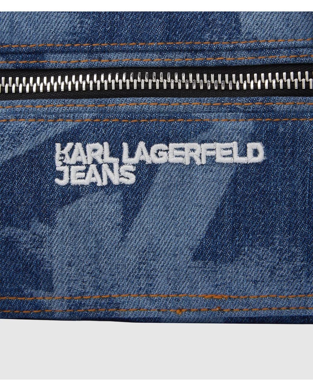 Sac Caméra Monogram En Denim, Homme, Taille KL Jeans pour homme en coloris Blue