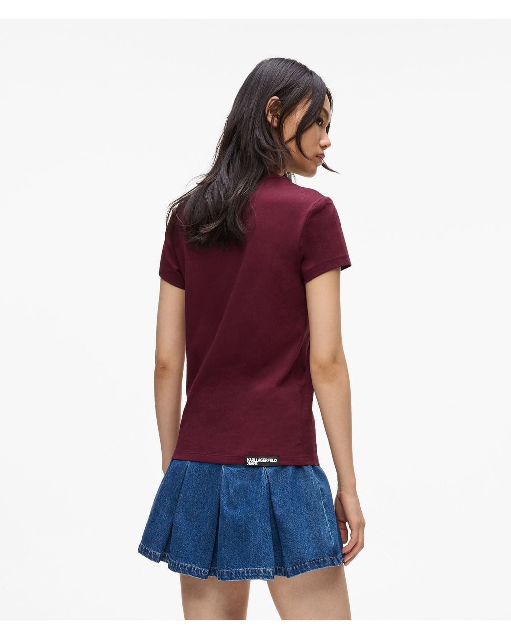 KL Jeans Red Slim-Fit T-Shirt