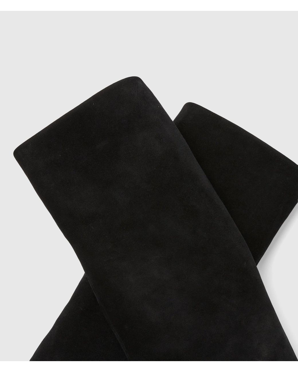 Karl Lagerfeld Black Debutante High Fold-Down Boots