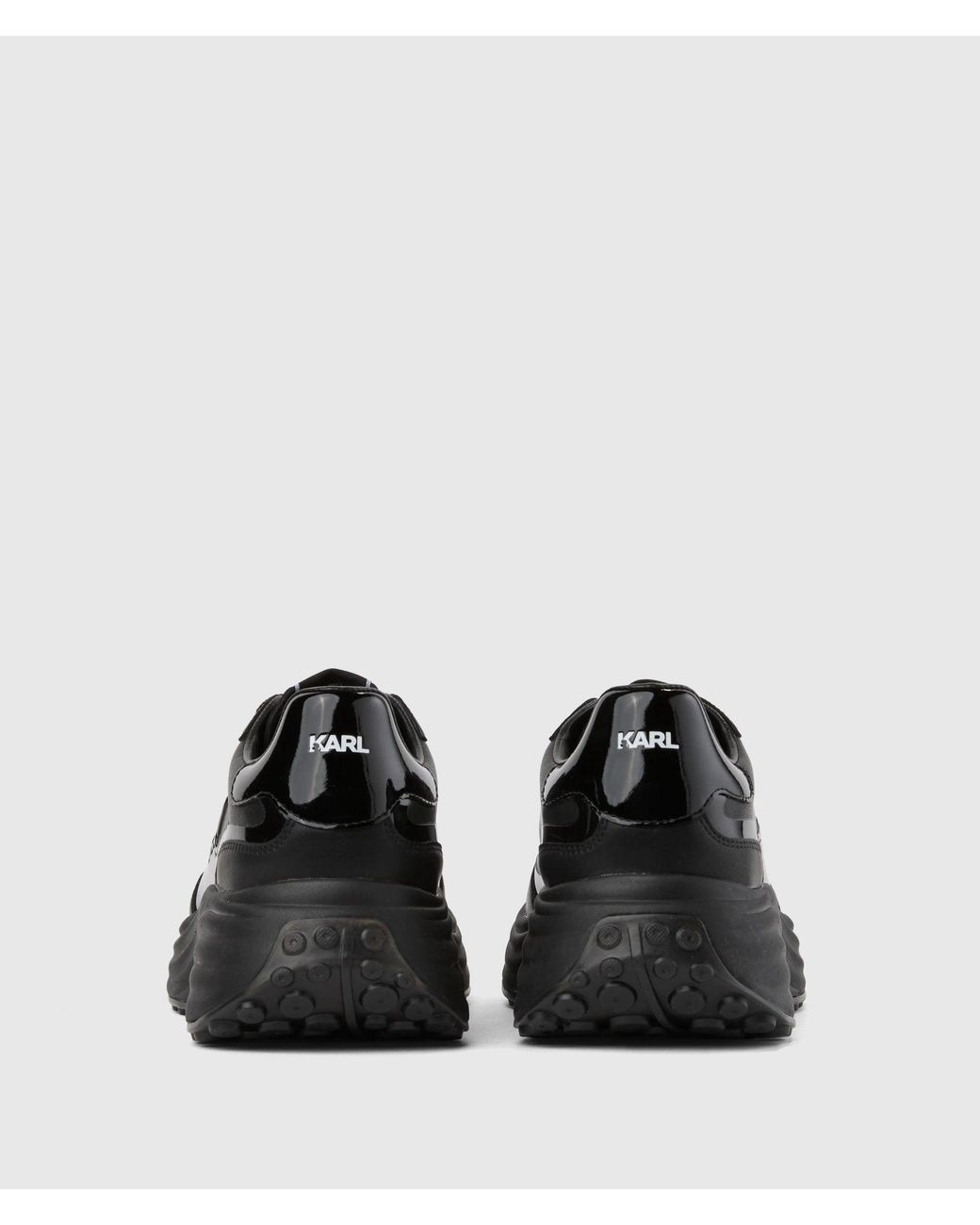 Karl Lagerfeld Black Krista Signia Sneakers