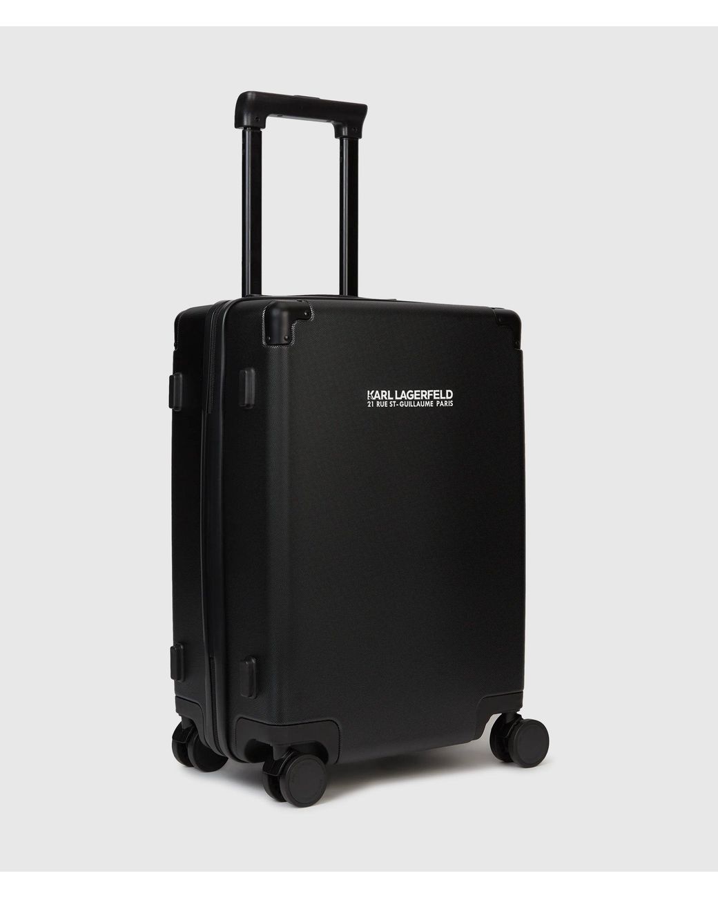 Karl Lagerfeld Black Rue St-Guillaume Trolley Case for men