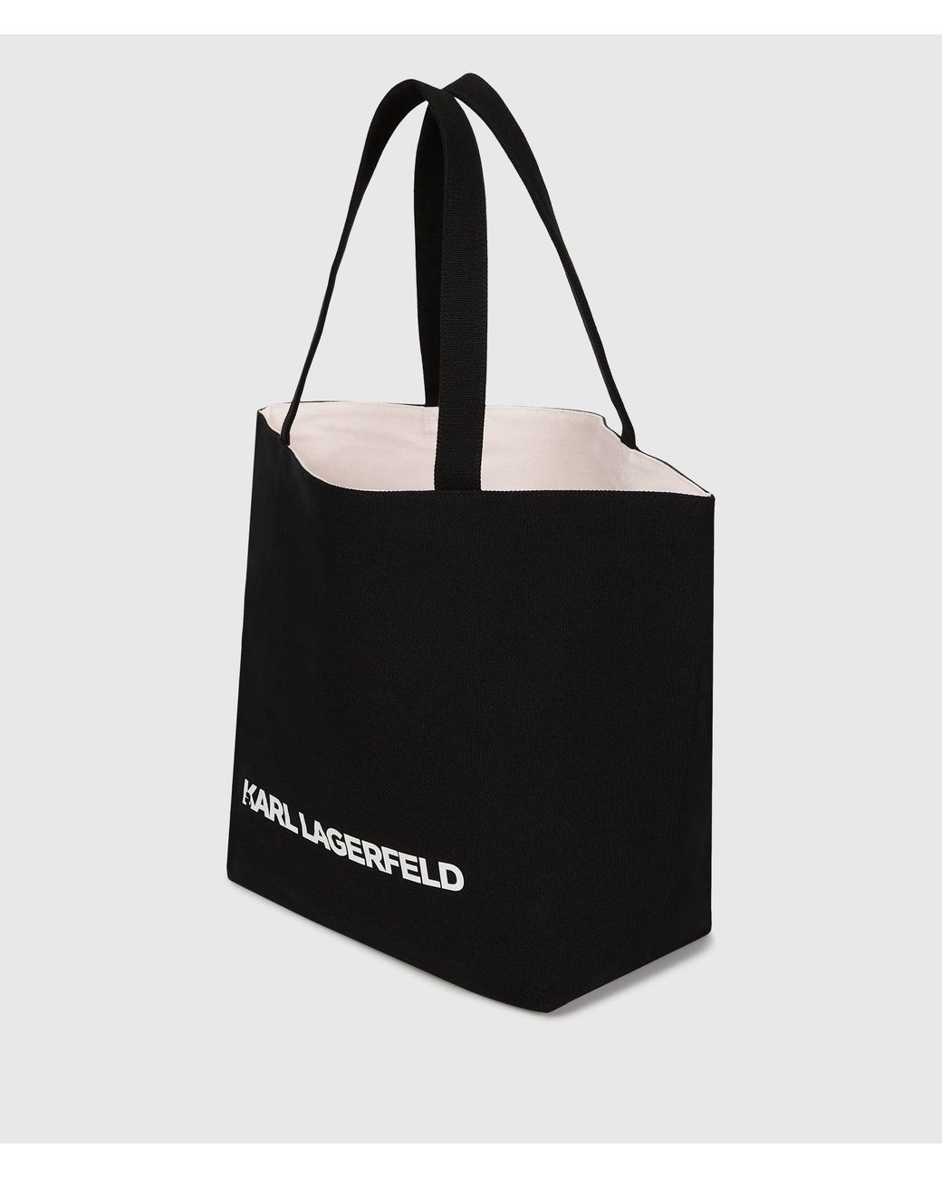 Karl Lagerfeld Black Ikon Choupette Reversible Shopper