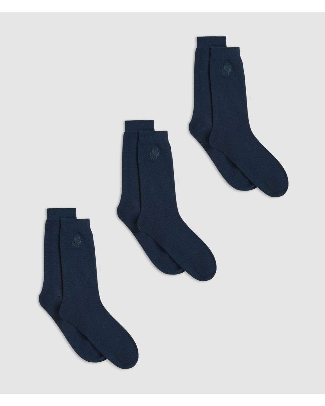 Karl Lagerfeld Blue Kameo Socks – 3-Pack for men