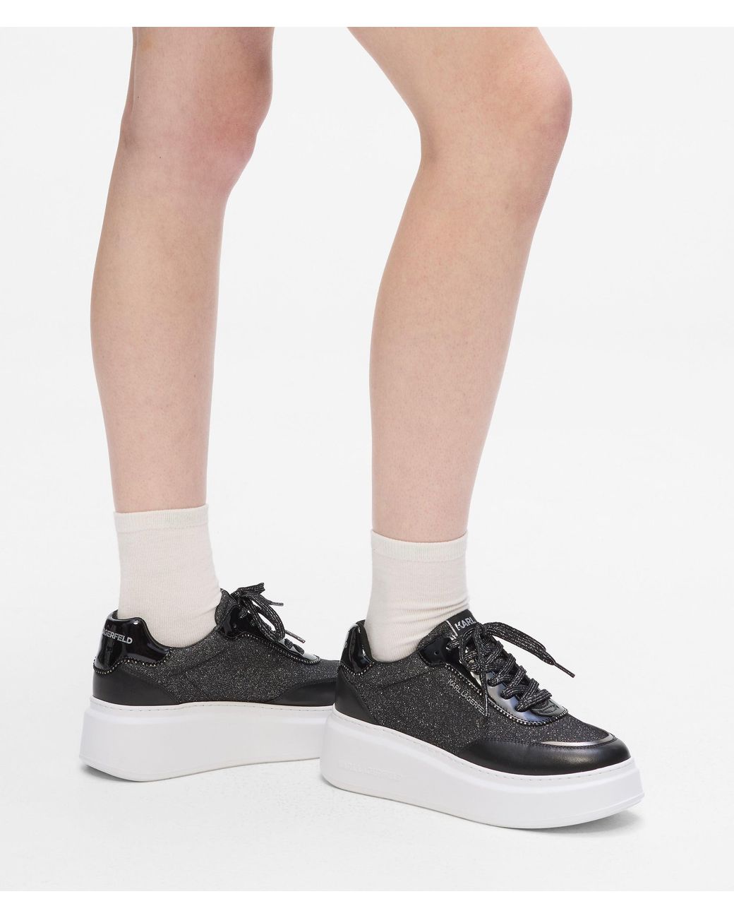 Karl Lagerfeld Black Anakapri Sneakers