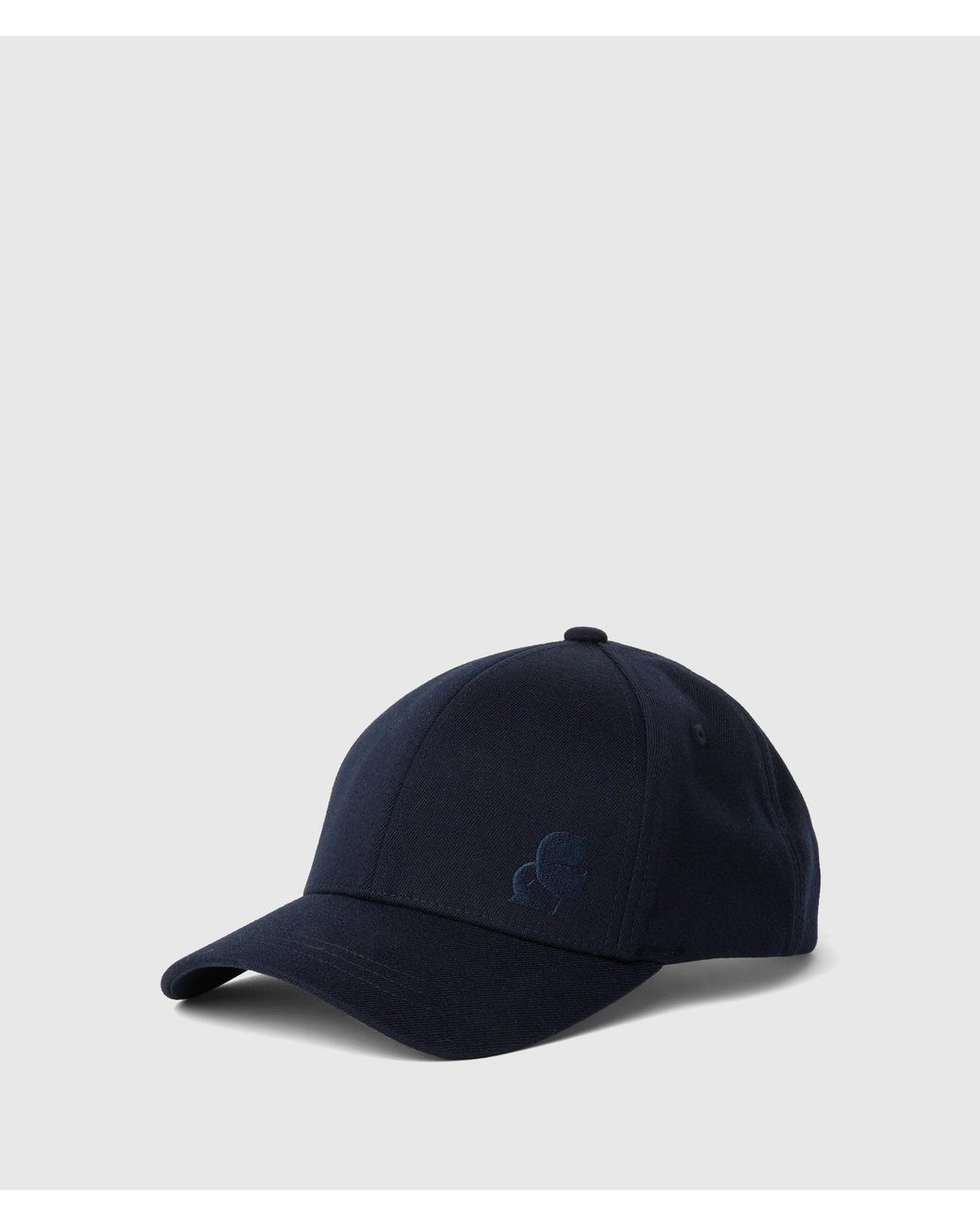 Karl Lagerfeld Blue Kameo Baseball Cap for men
