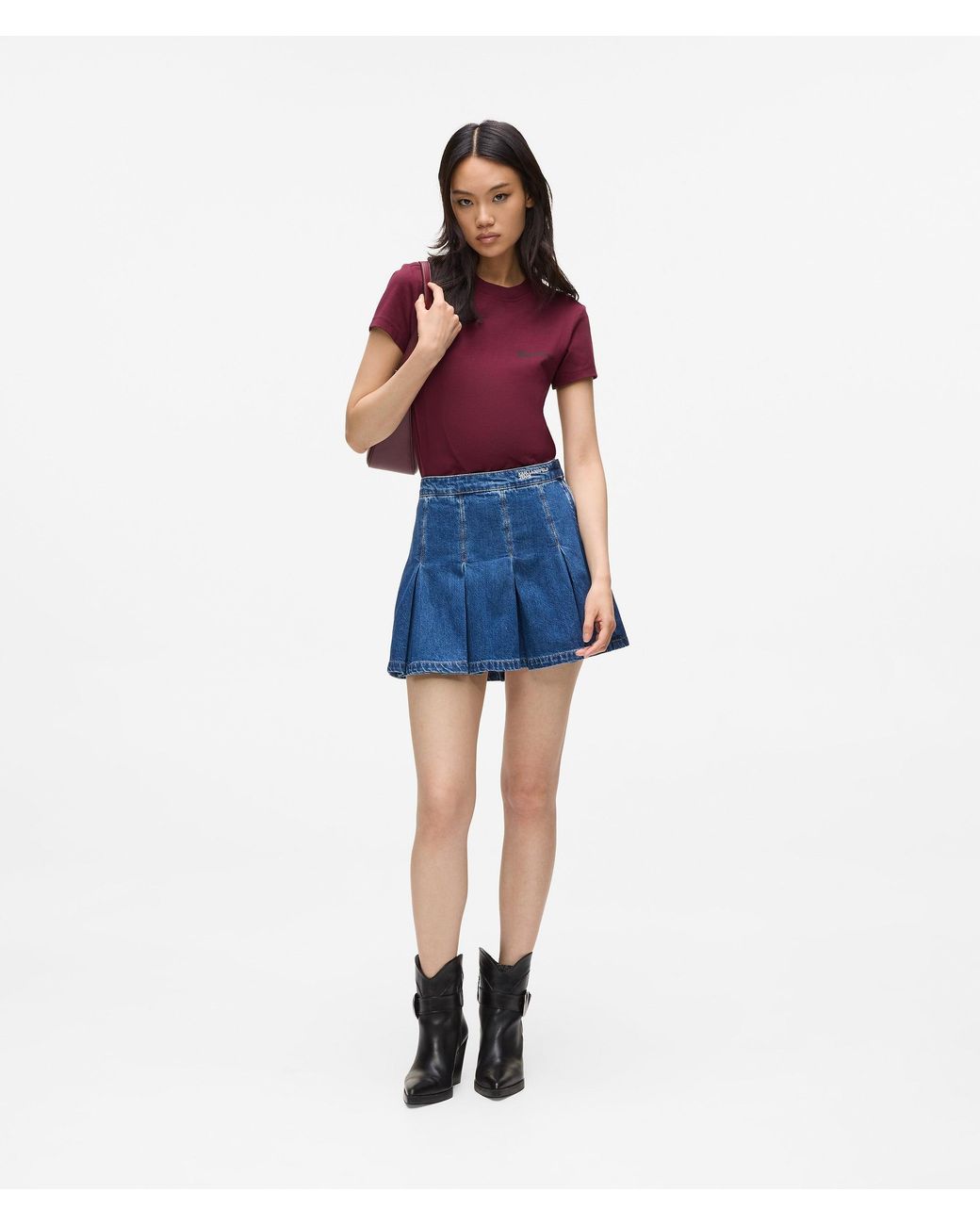 KL Jeans Red Slim-Fit T-Shirt