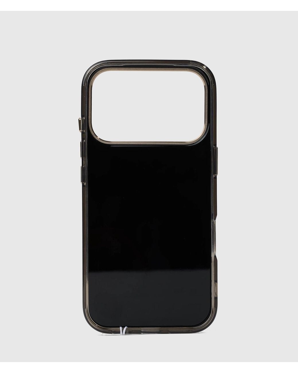 Karl Lagerfeld Black Autograph Faux-Pearl Strap Iphone 17 Pro Case