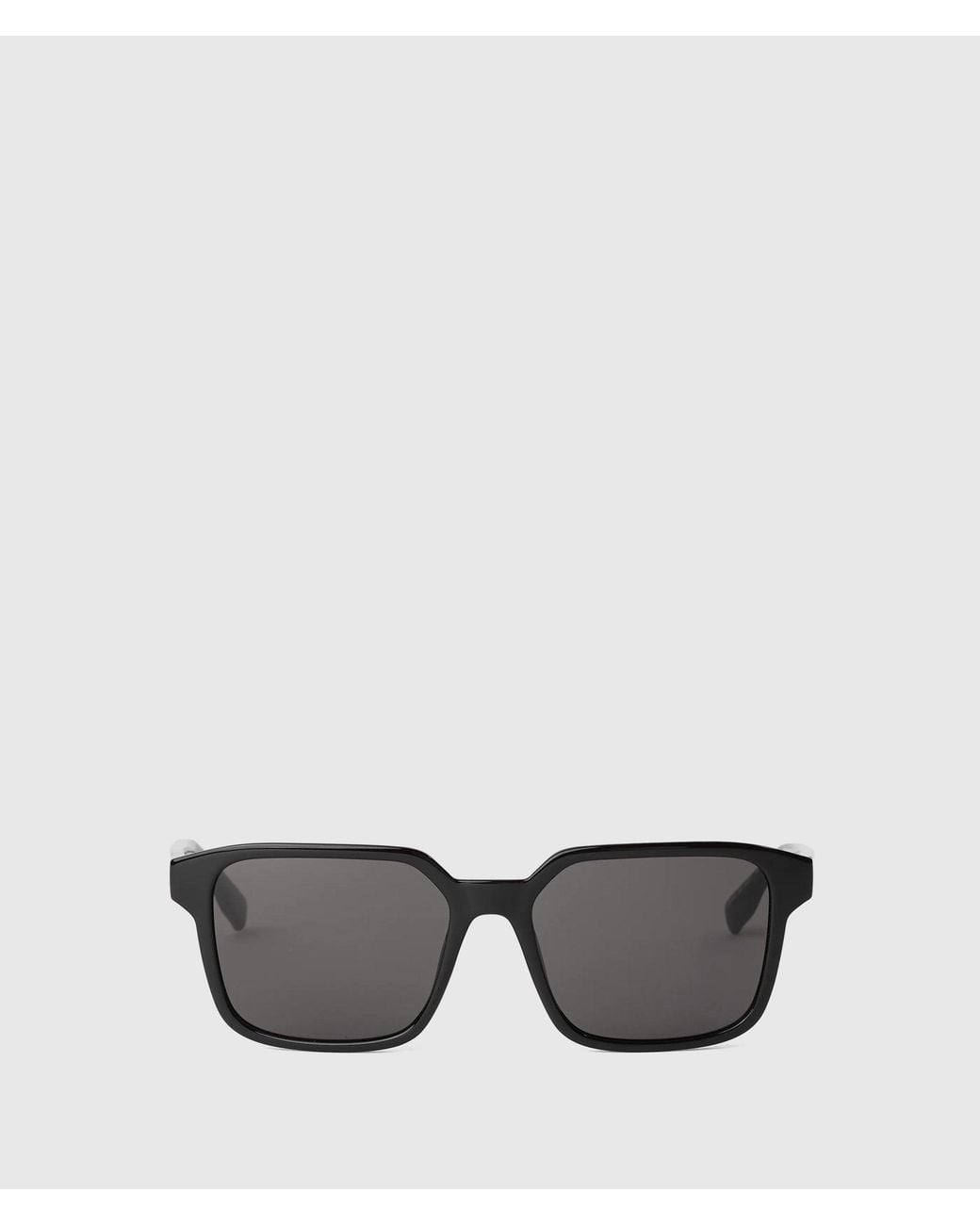 Karl Lagerfeld Gray Logo Rectangle Sunglasses for men