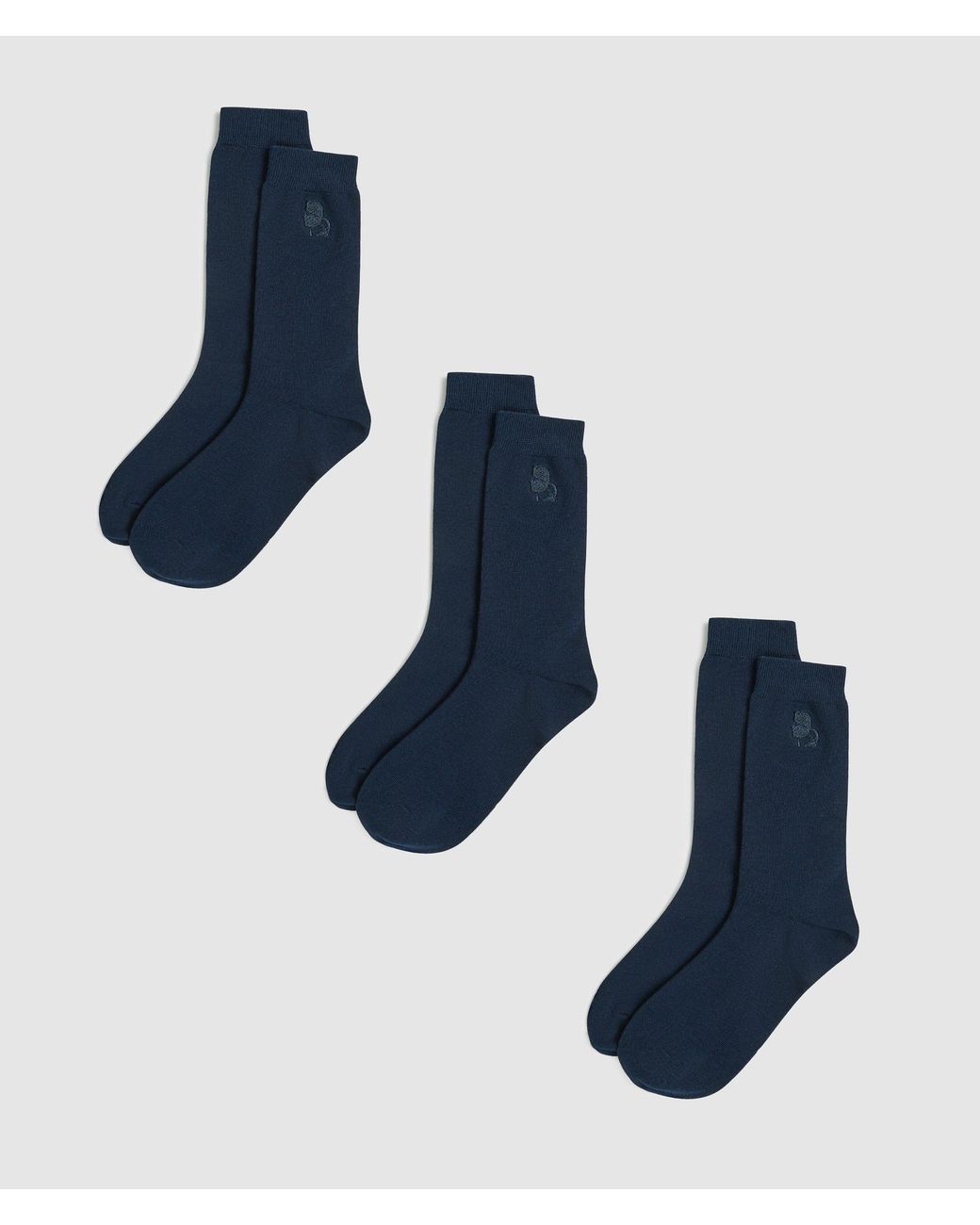 Karl Lagerfeld Blue Kameo Socks – 3-Pack for men