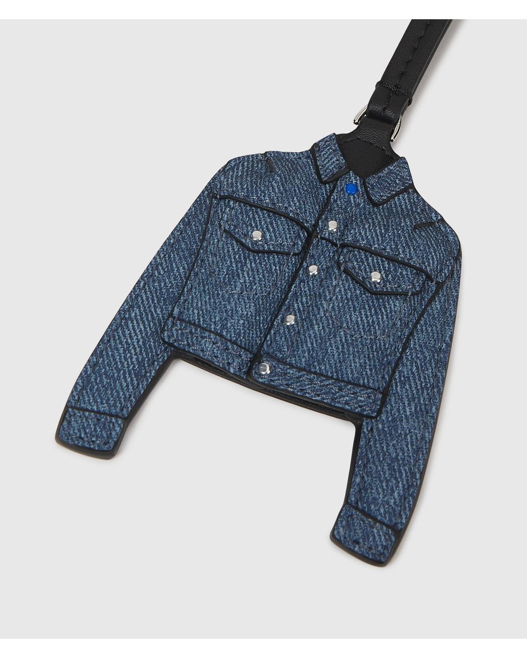KL Jeans Blue Denim Jacket Keychain