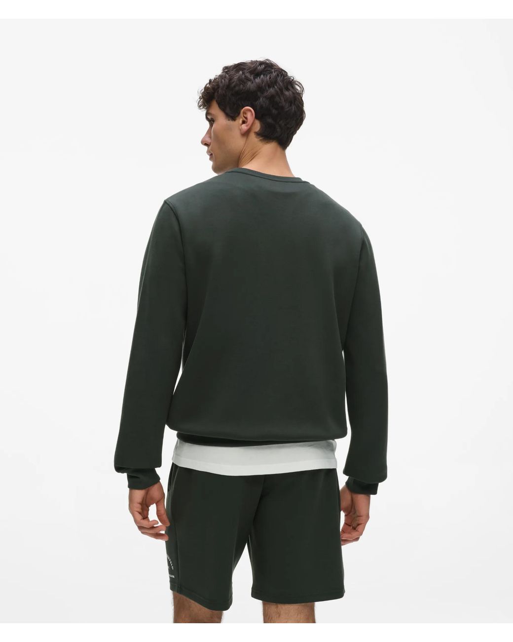 Karl Lagerfeld Green Rue St-Guillaume Loungewear Sweatshirt for men