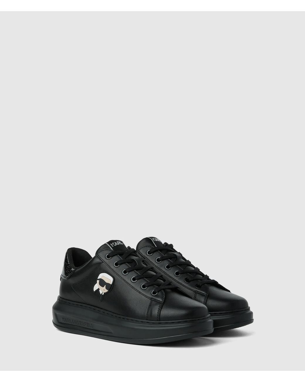 Karl Lagerfeld Black Ikon Nft Kapri Sneakers