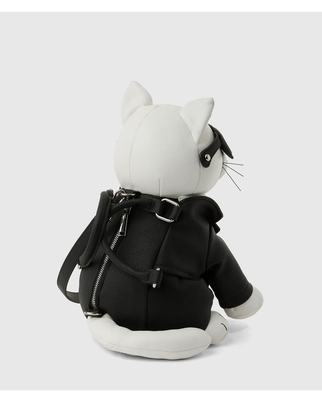 Karl Lagerfeld Black Ikon Choupette Crossbody Bag, Multicoloured