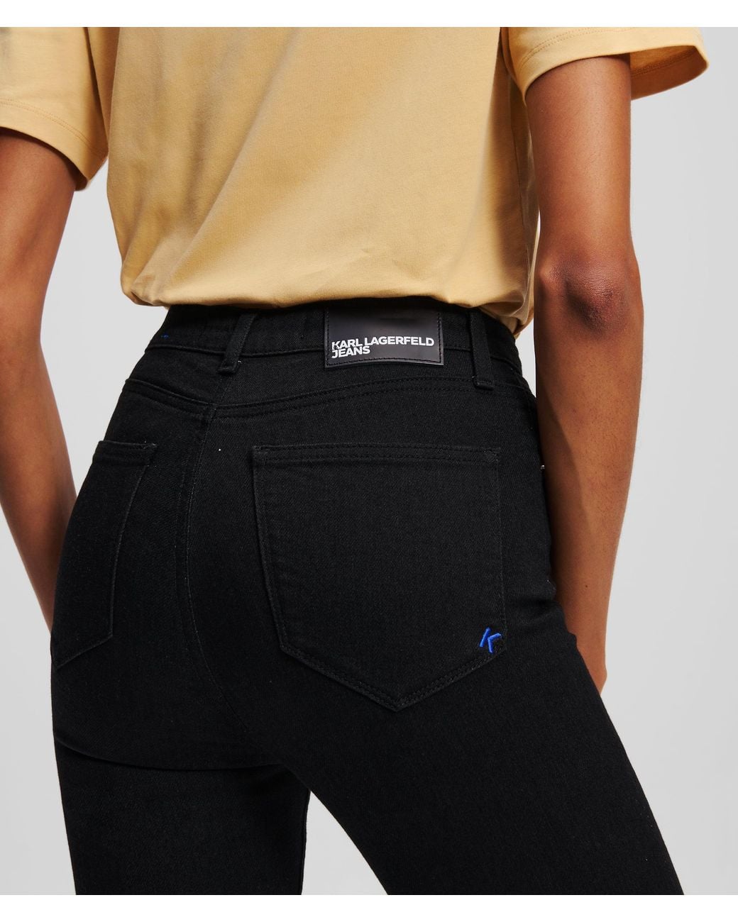KL Jeans White High-Rise Skinny Jeans