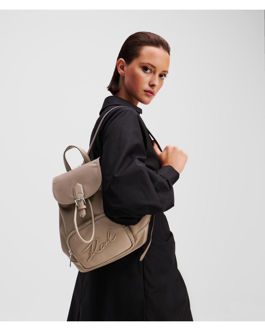 Karl lagerfeld nylon backpack hotsell