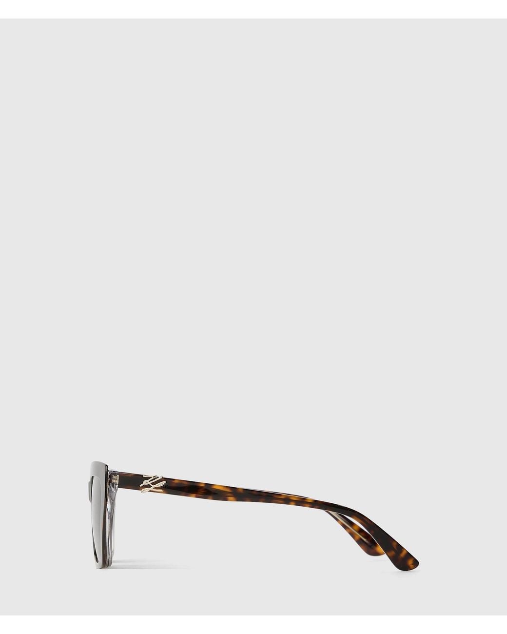 Karl Lagerfeld Multicolor Autograph Butterfly Sunglasses