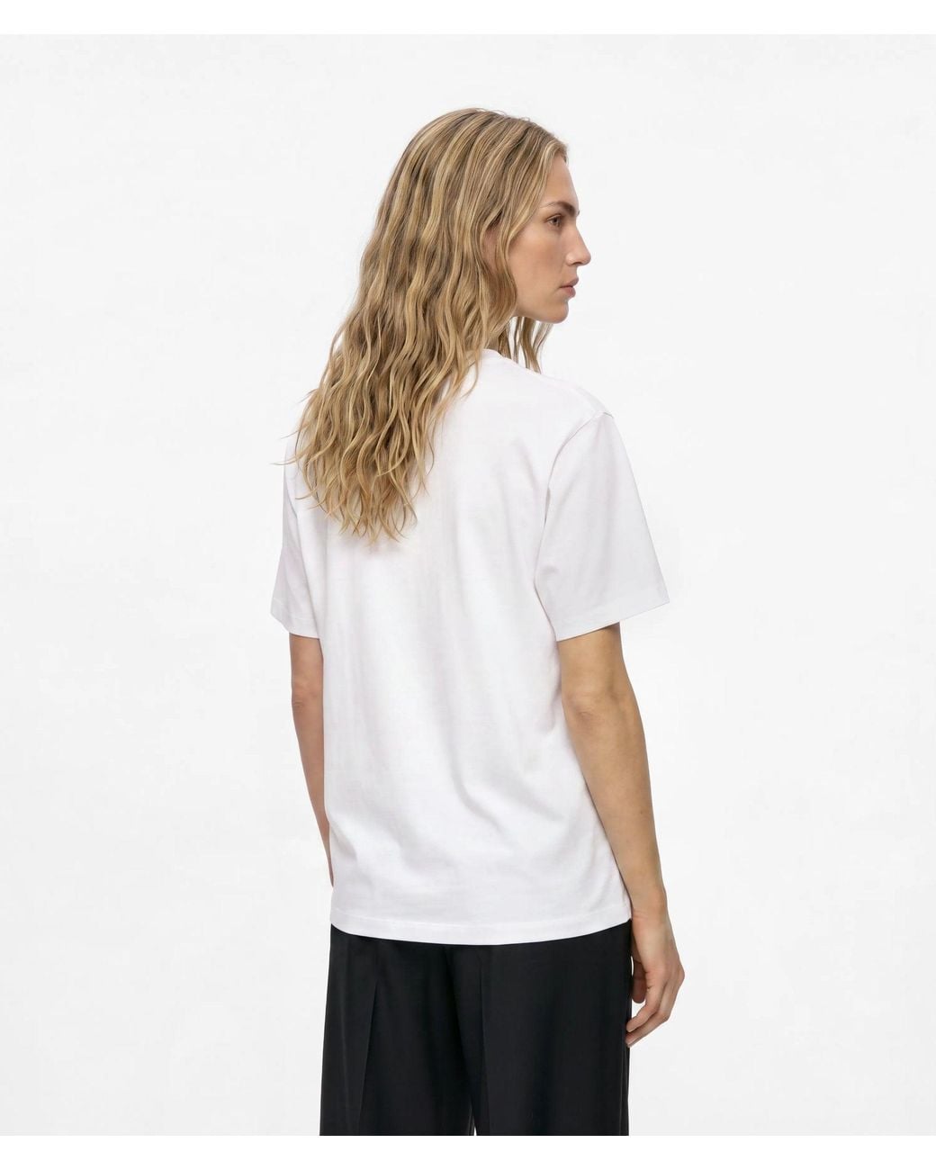 Karl Lagerfeld White Sketch T-Shirt