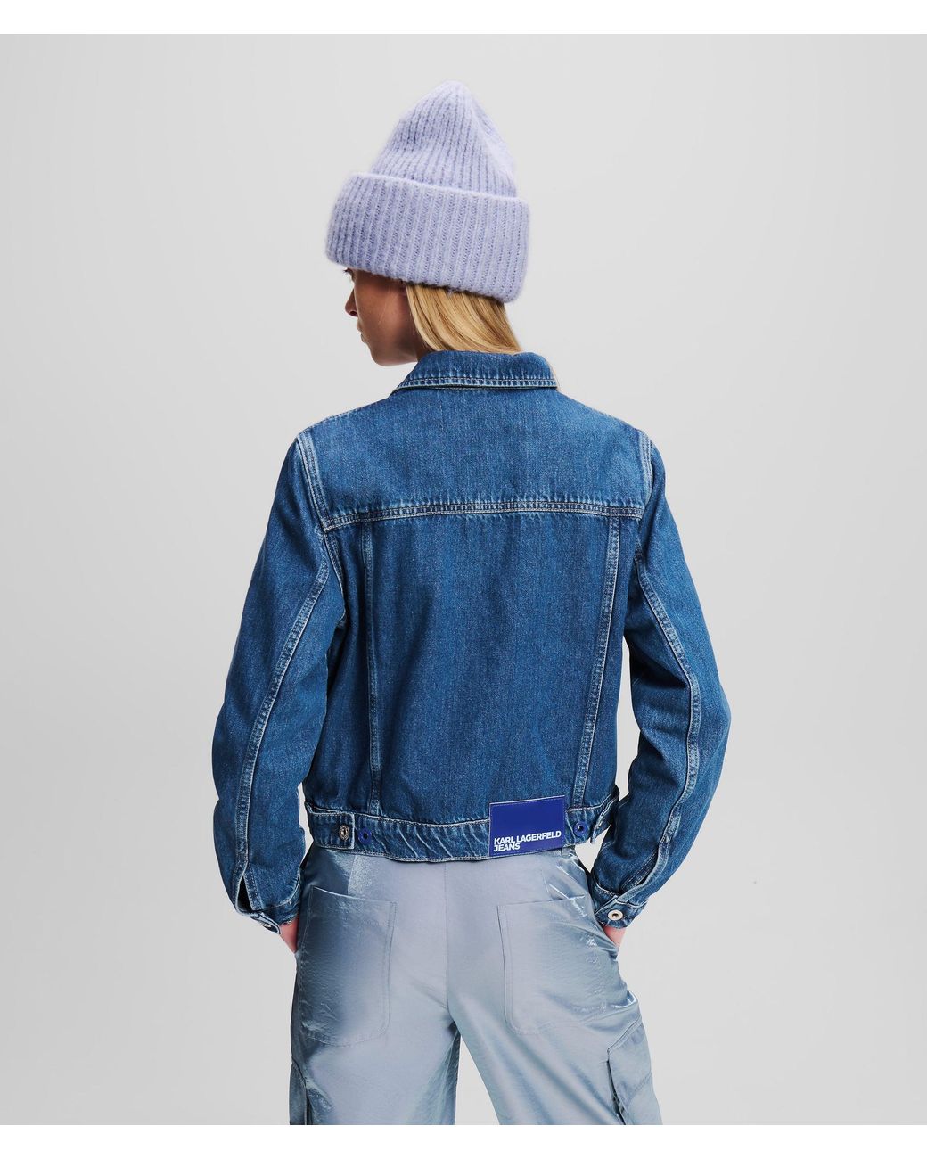 KL Jeans Blue Regular-Fit Denim Jacket