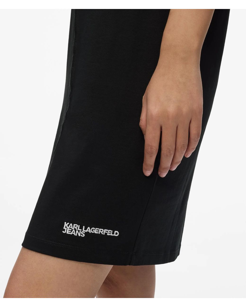 KL Jeans Black Raised Seam Tank Dress