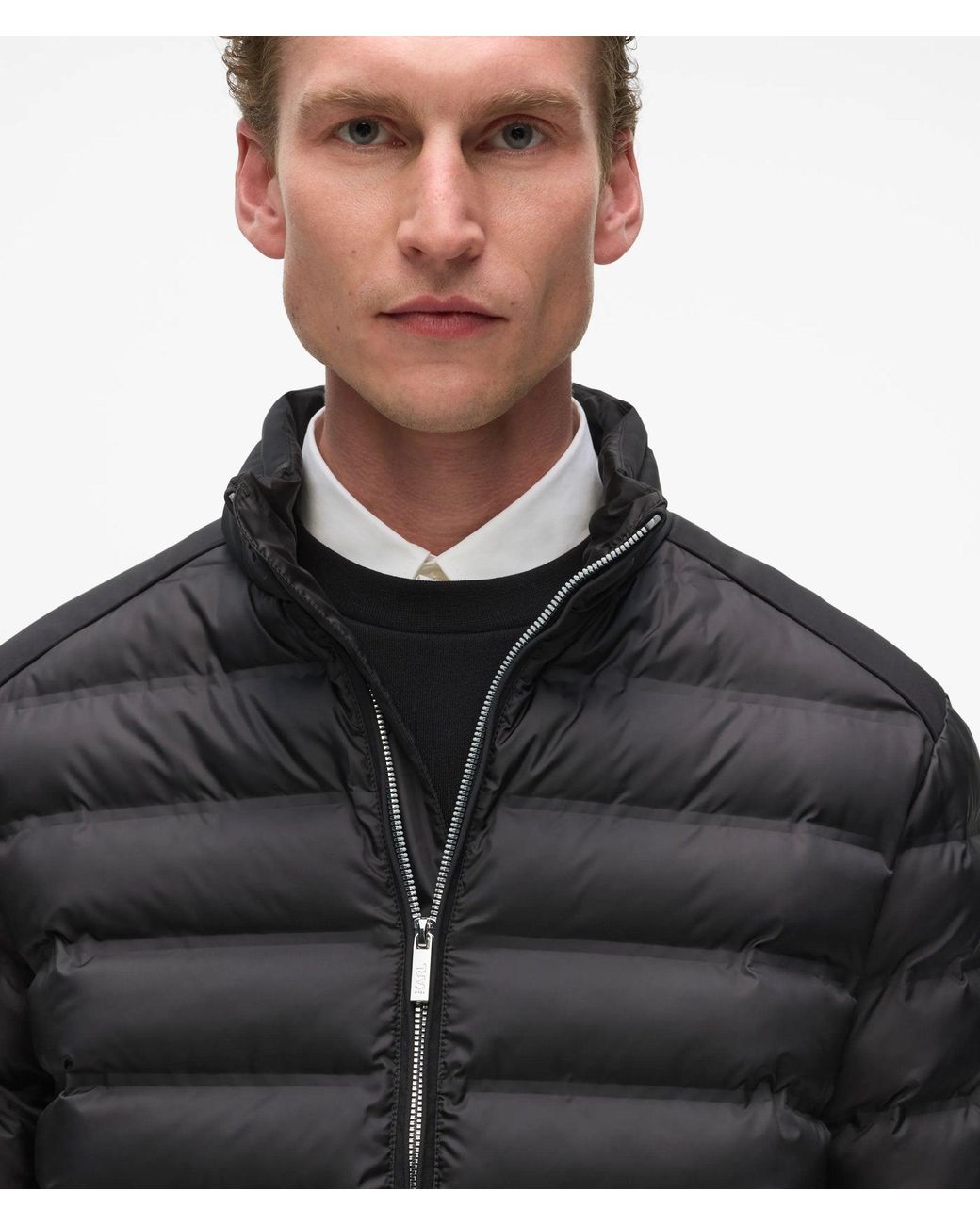 Karl Lagerfeld Black Lightweight Padded Jacket for men