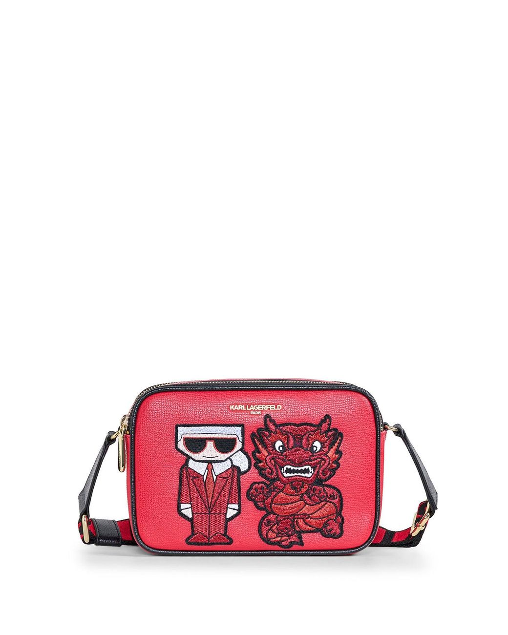 Karl Lagerfeld Women's Maybelle Camera Crossbody Bag Crimson Red Lyst