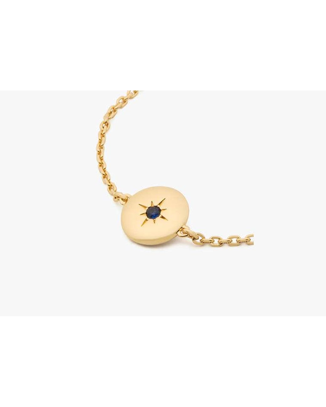 Kate Spade Metallic Kate Spade The Color Spark Collection Fearless Medallion Bracelet