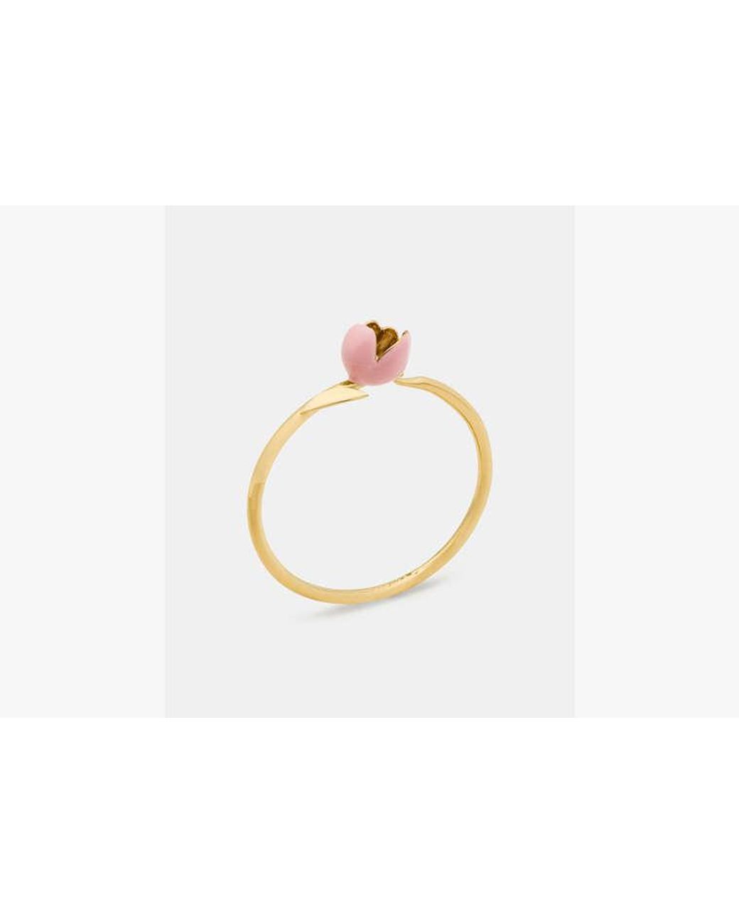 Kate Spade White Golden Bloom Bangle