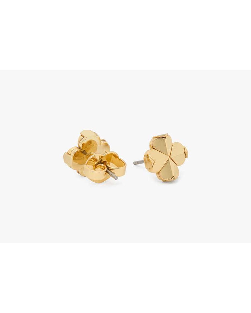 Kate Spade Metallic Spade Flower Studs