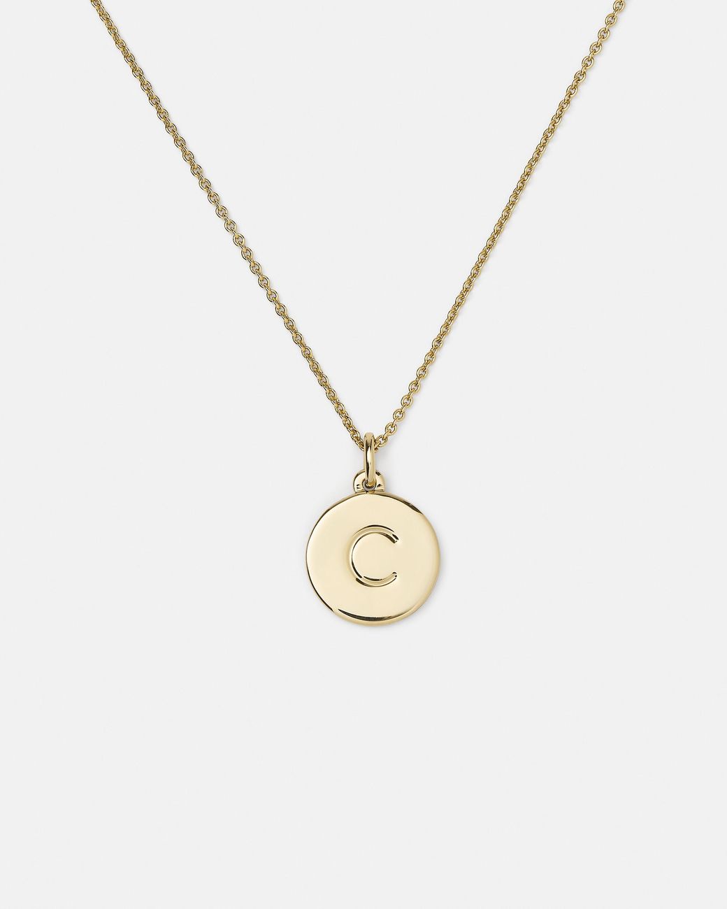 Kate Spade White Initial Pendant