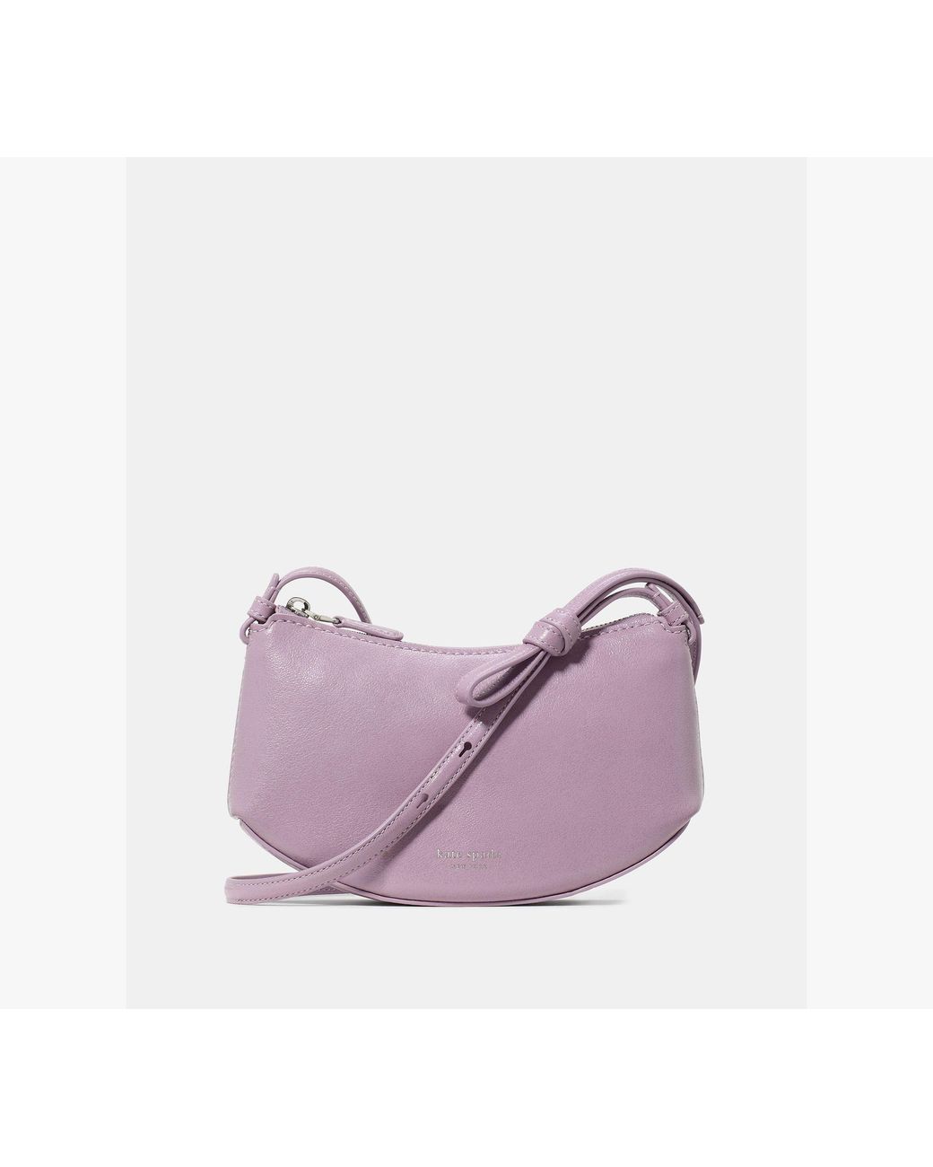 Kate Spade Purple Kate Spade Loop Glazed Crossbody Bag