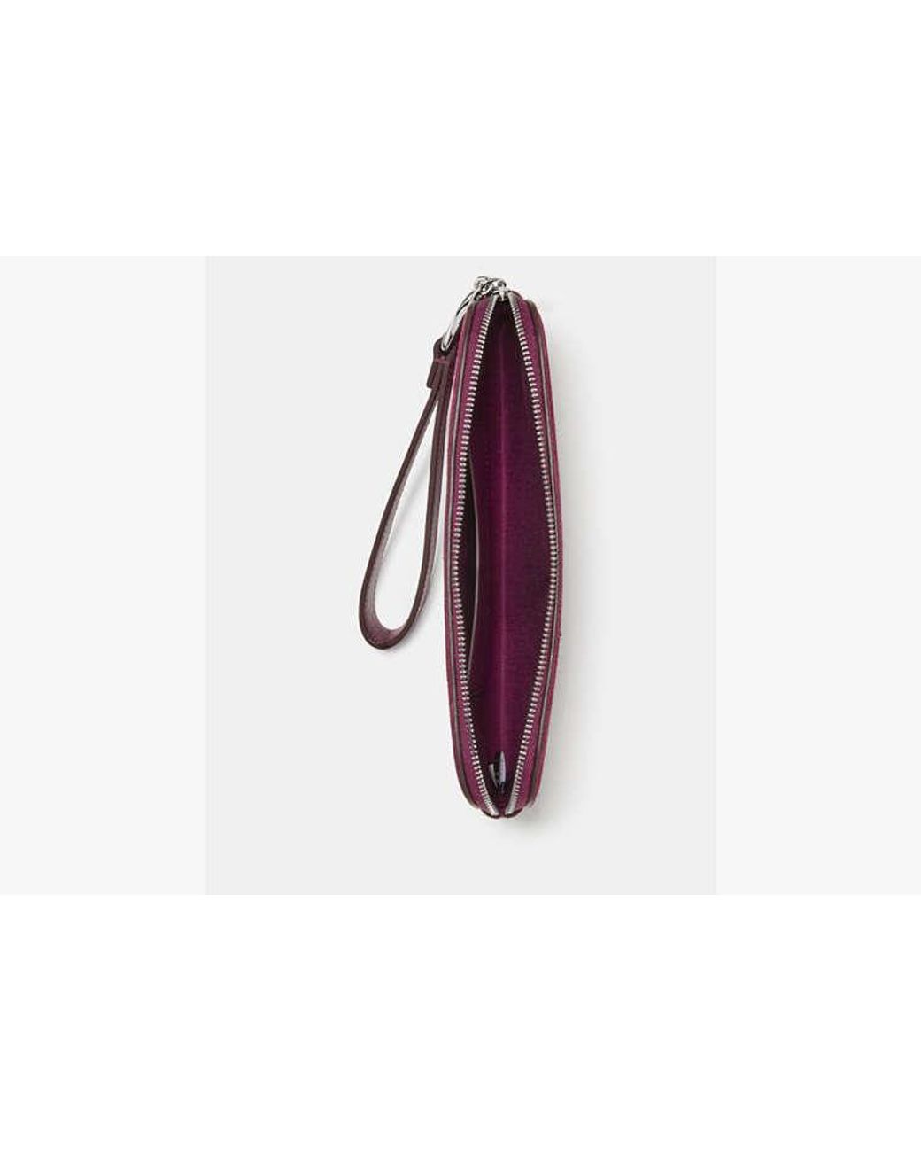 Kate Spade Purple Kate Spade Halo Suede Wristlet