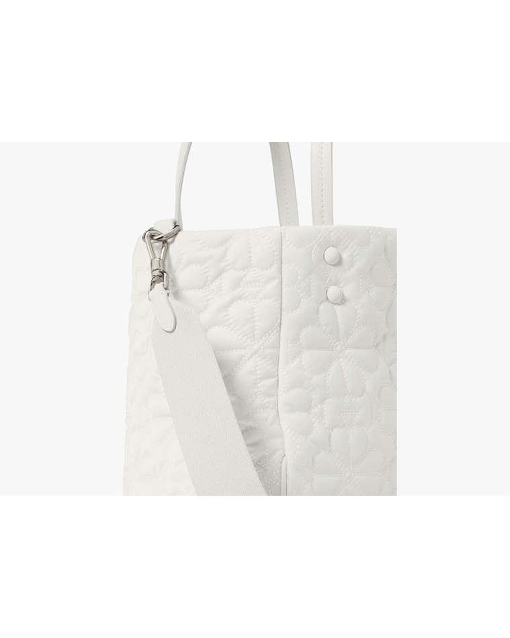Kate Spade White Kate Spade Tilly Quilted Small Tote Bag