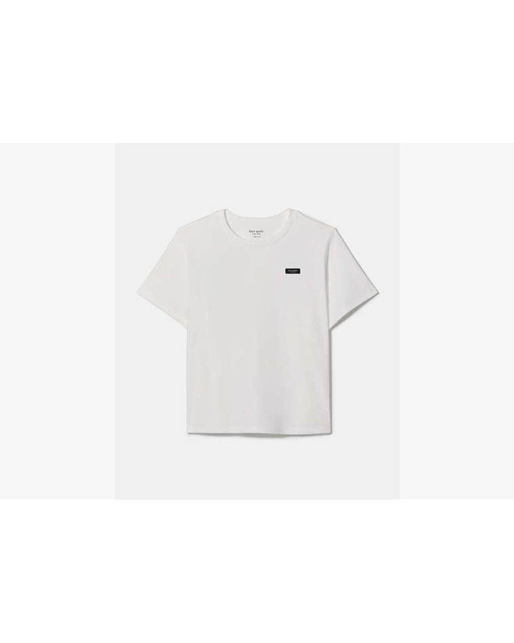 Kate Spade White Sam Icon Logo T-shirt