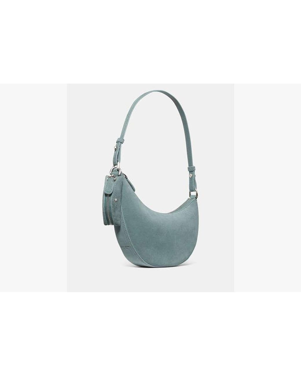 Kate Spade Blue Kate Spade Duo Suede Mini Shoulder Bag