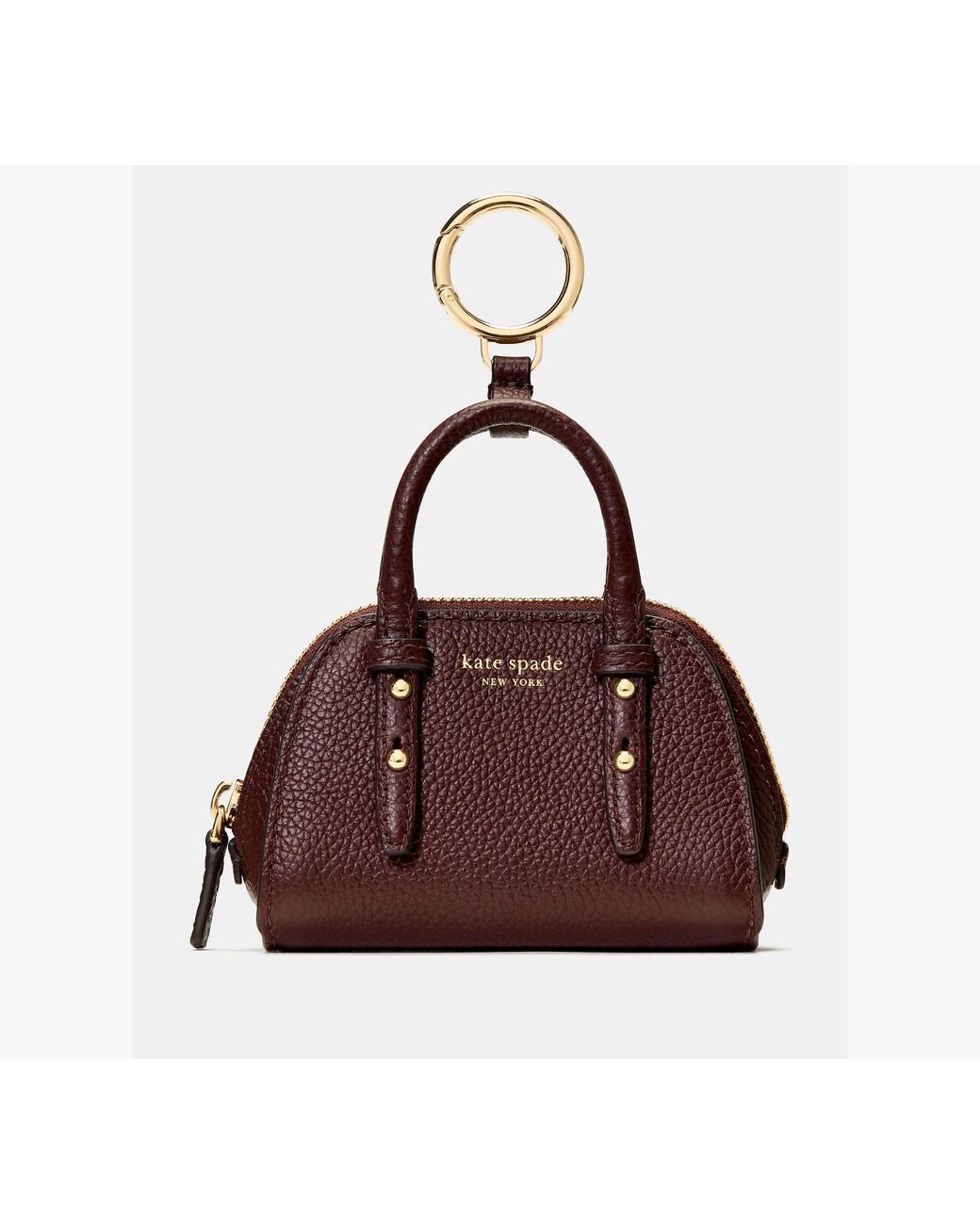 Kate Spade Brown Kate Spade Charmed Nano Carryall Bag Charm