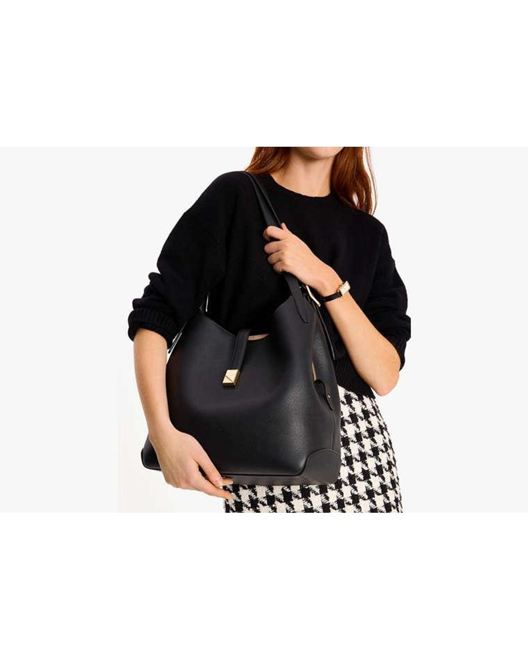Kate Spade Blue Kate Spade Deco Large Shoulder Bag