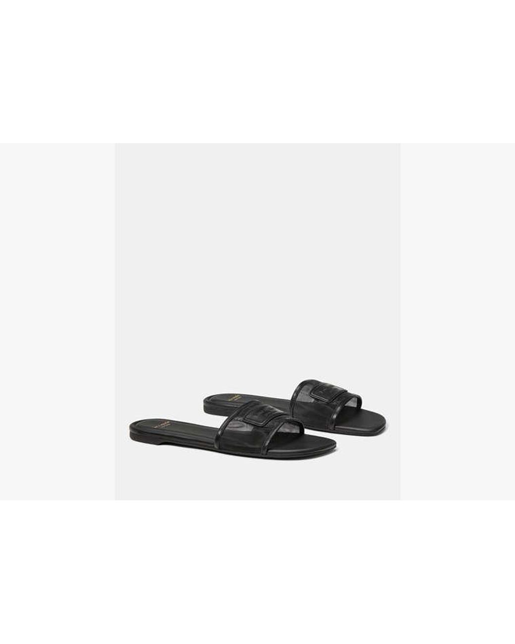 Kate Spade Black Breezy Slide Sandals