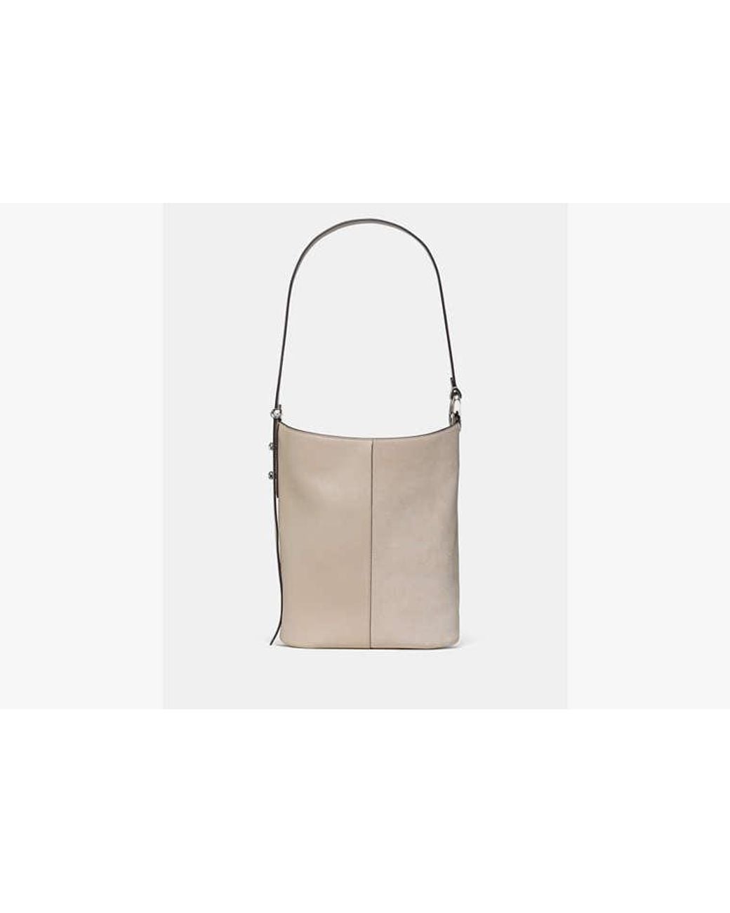 Kate Spade White Halo Suede Bucket Bag