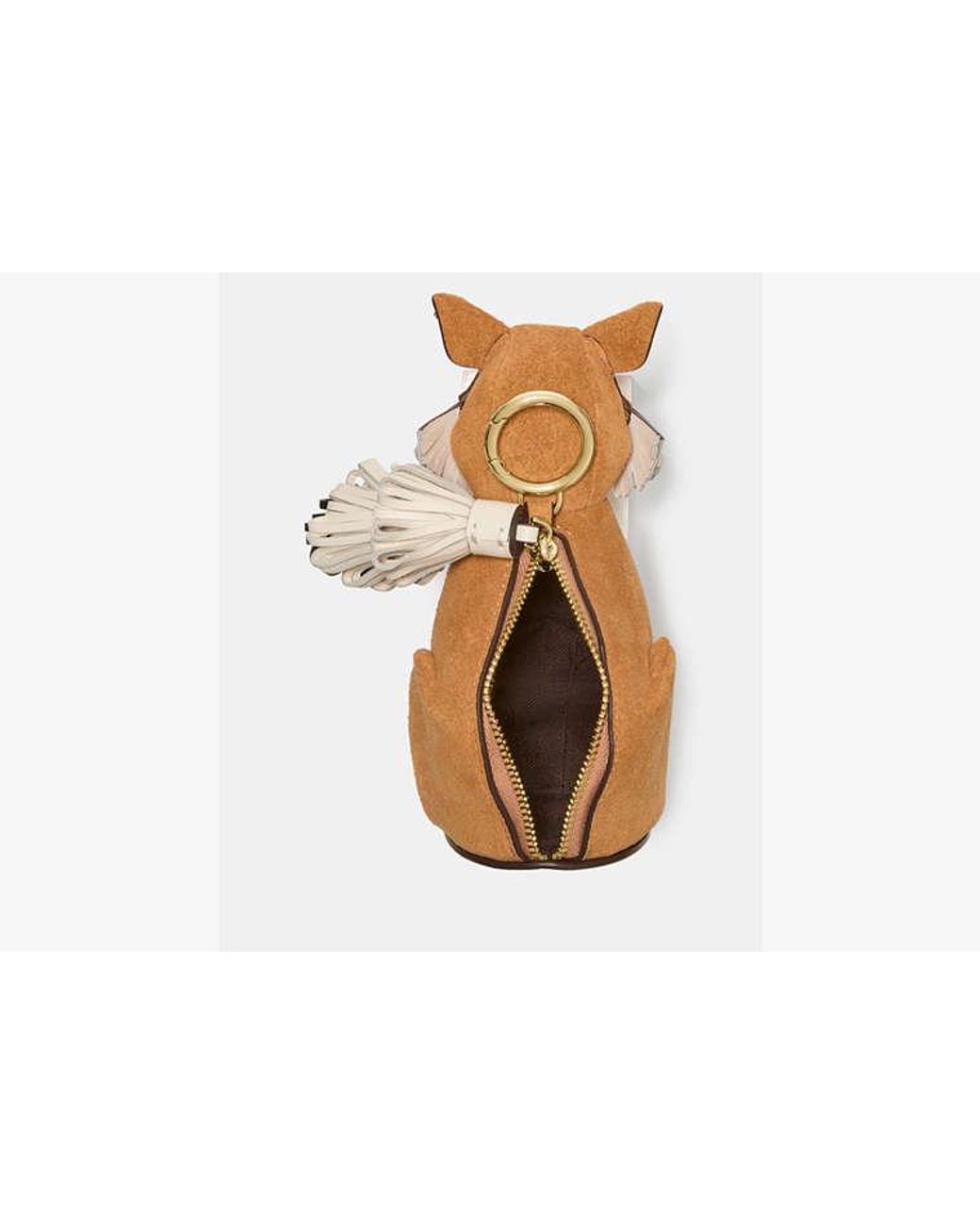 Kate Spade White Kate Spade Critters Ginger Fox Coin Purse