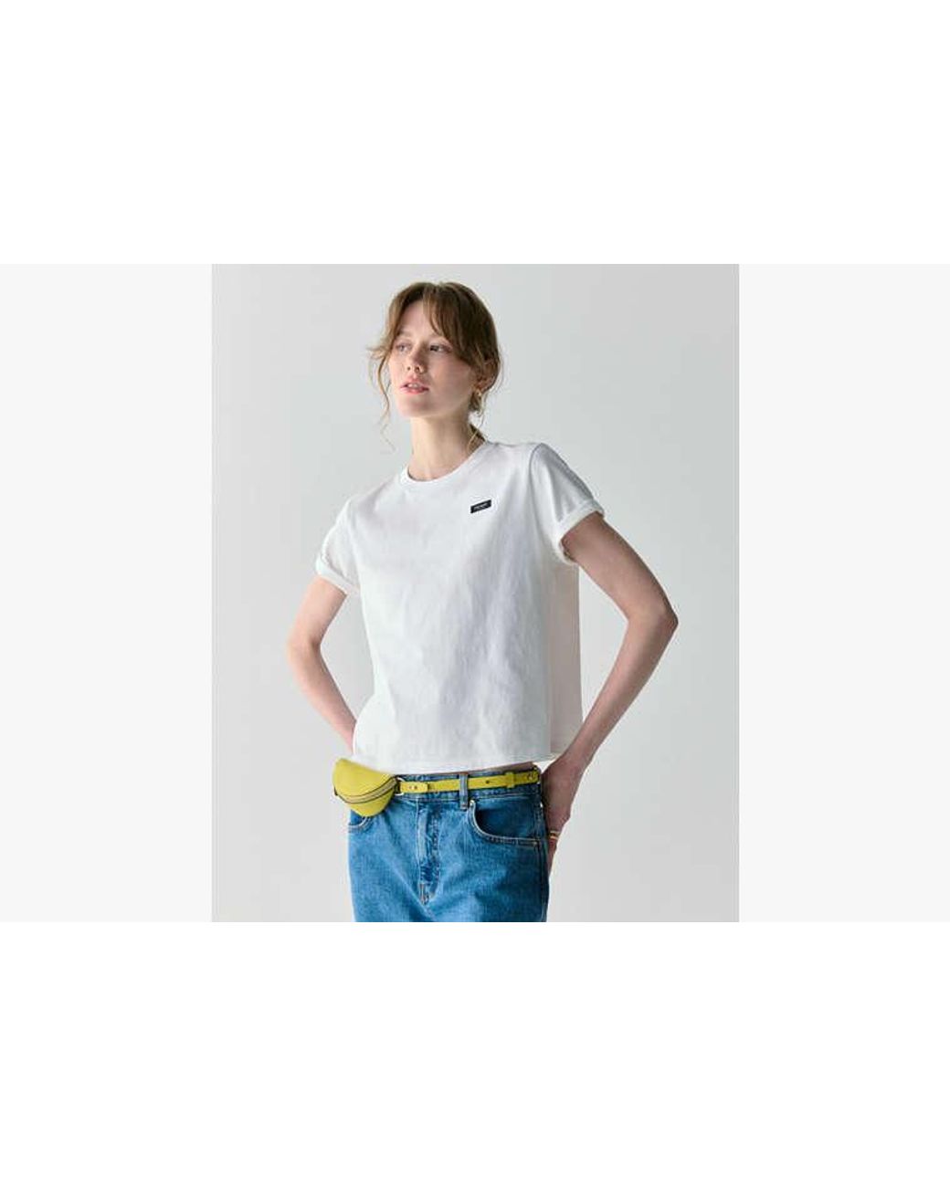 Kate Spade White Sam Icon Logo T-shirt