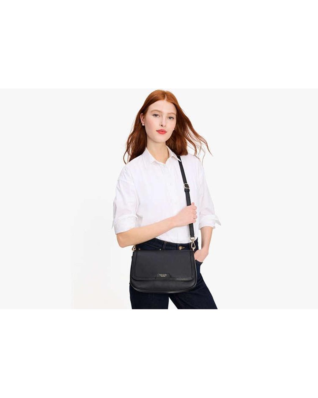 Kate Spade Black Kate Spade Hudson Convertible Shoulder Bag