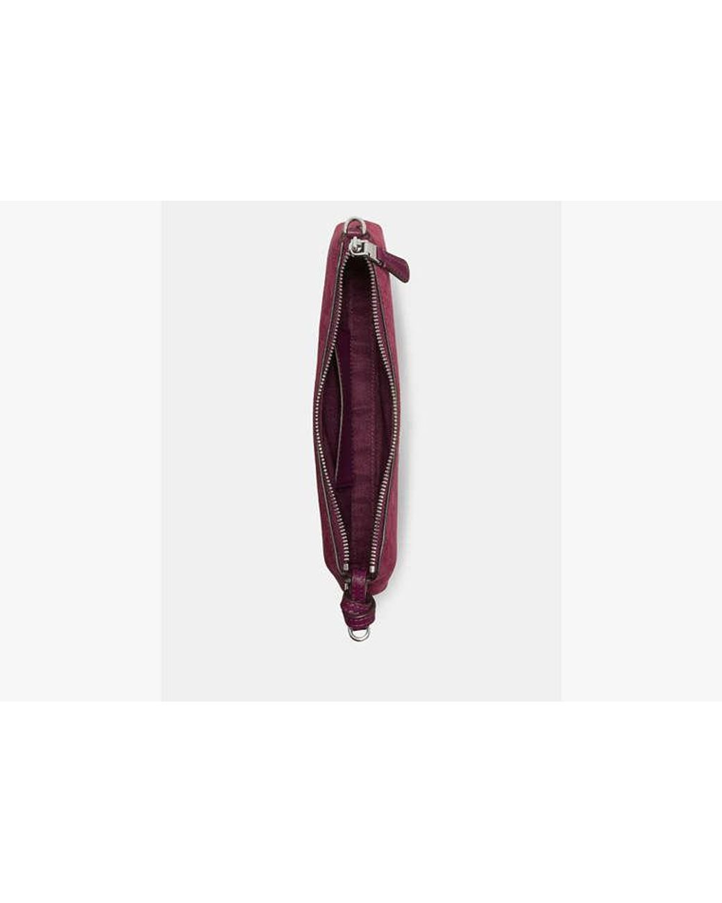 Kate Spade Purple Kate Spade Loop Suede Mini Bag
