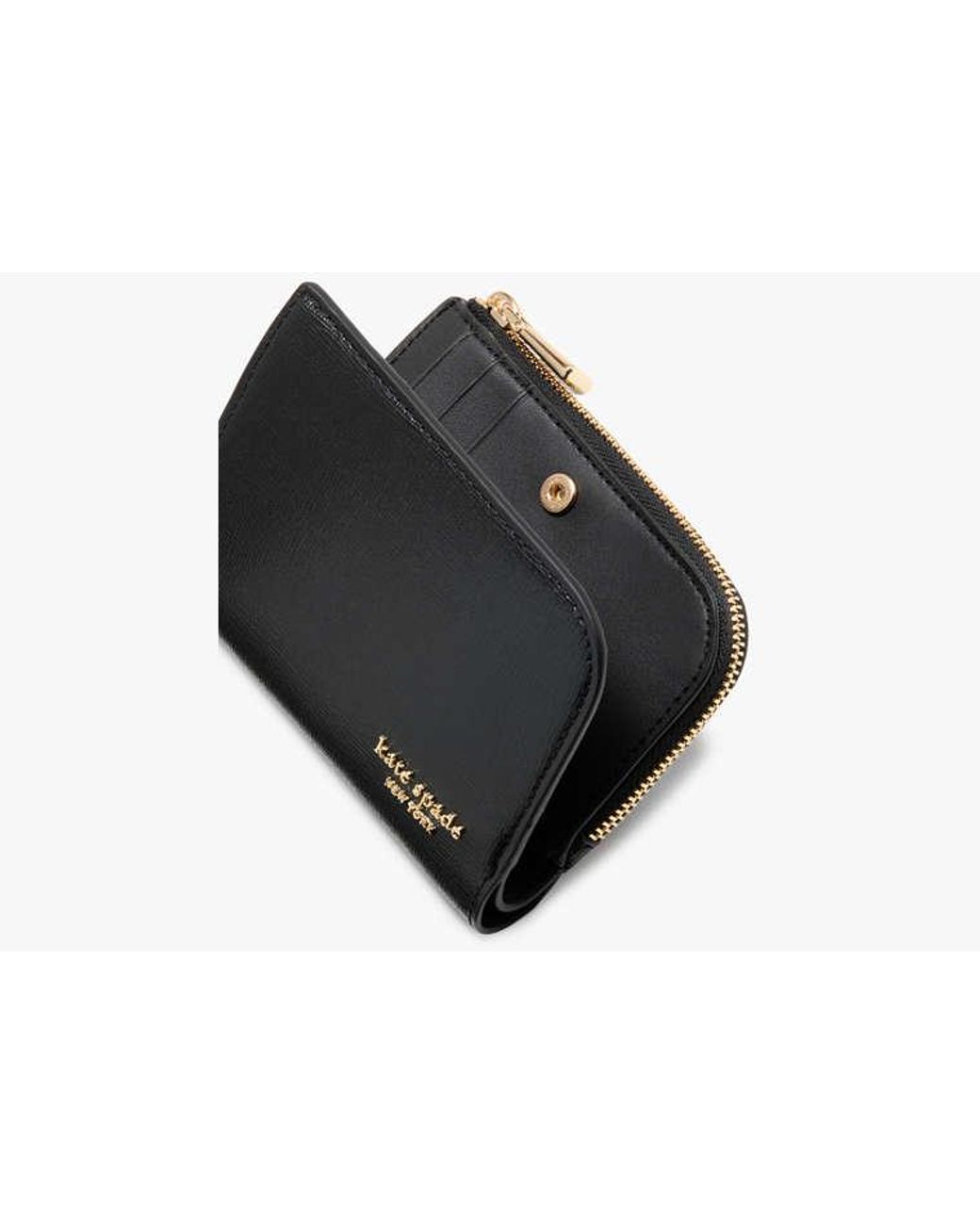 Kate Spade Black Kate Spade Devin Small Compact Wallet