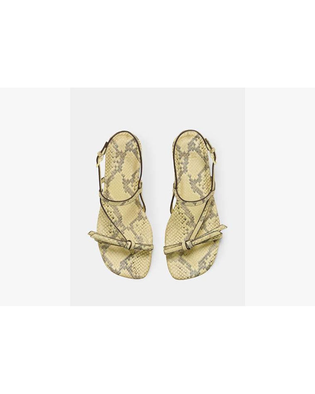 Kate Spade Metallic Kate Spade Loop Flat Sandal