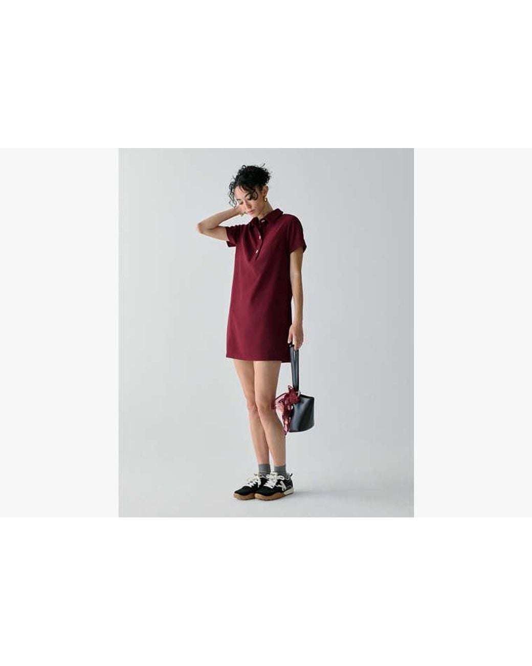 strapless open back dress Long High-Neck Trumpet Dress with Strappy Back by Poly USA 8296 L / Burgundy