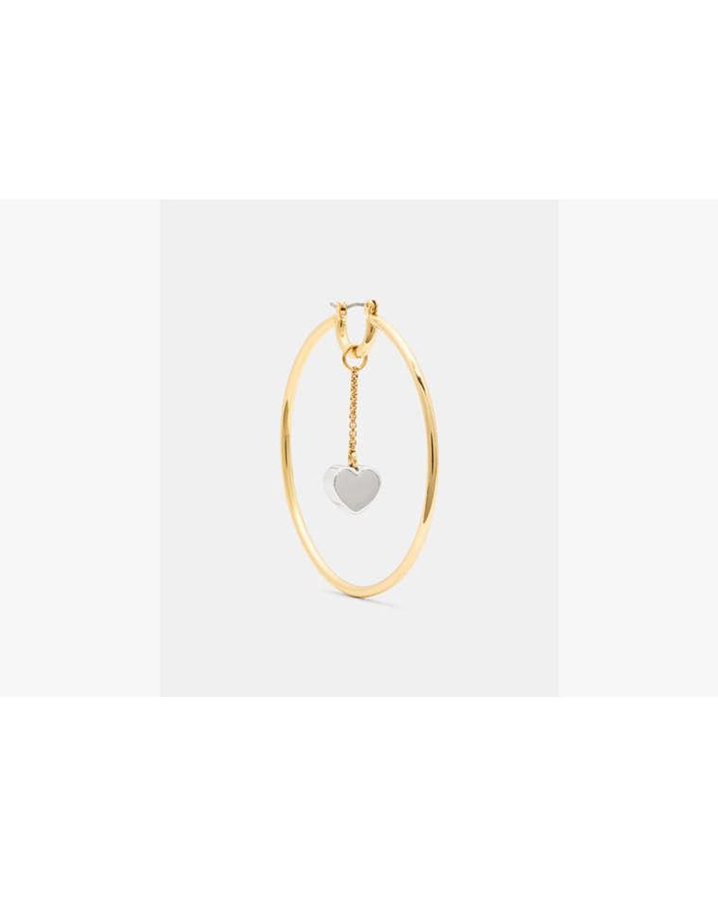 Kate Spade White Kate Spade Geo Pop Round Hoop Earring