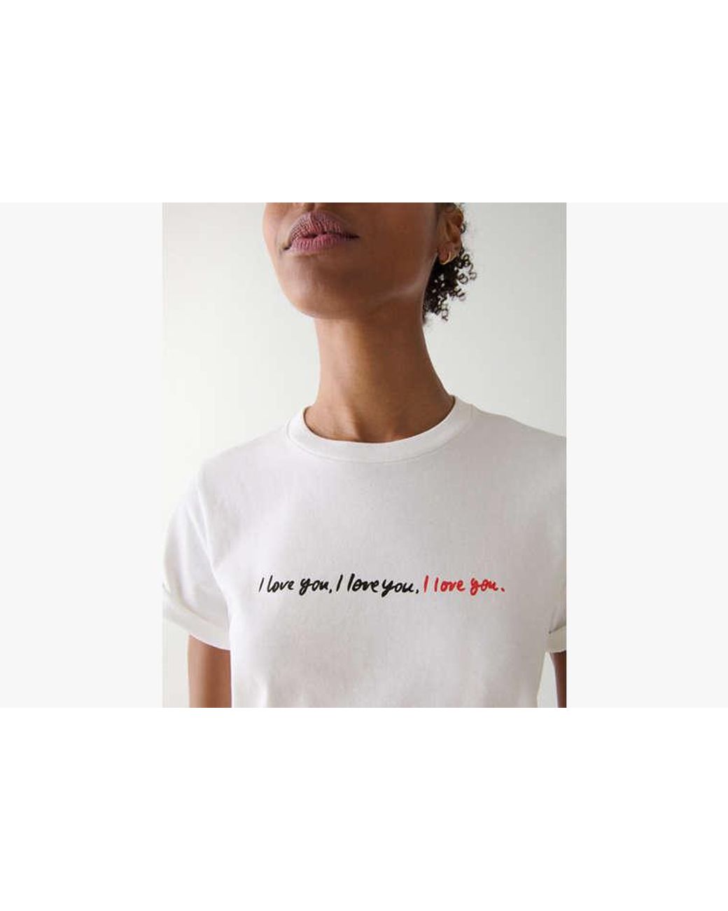 Kate Spade White Kate Spade I Love You T-Shirt