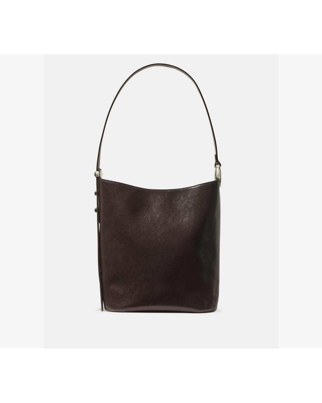 Kate Spade White Kate Spade Halo Glazed Leather Bucket Bag