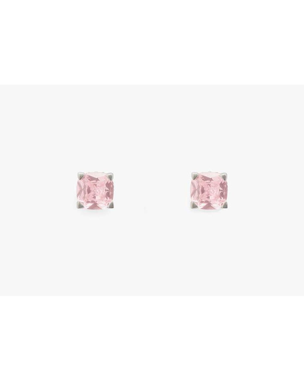 Kate Spade Pink Kate Spade Little Luxuries 6Mm Square Studs