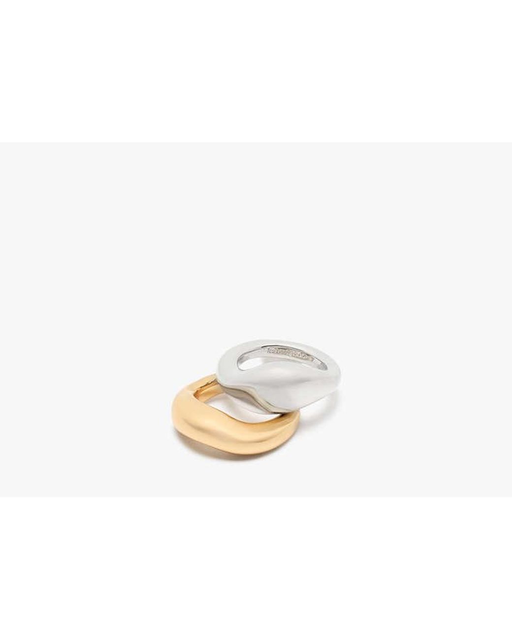 Kate Spade Metallic Kate Spade Molten Stacking Rings